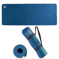 Yoga Mat 10 Mm Thickness with Carry Strap | Lightweight and Non Slip Yoga Mat for Pilates, Yoga