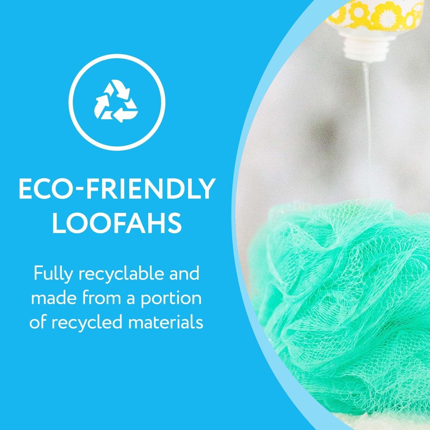 6-Pack Eco-Friendly Loofah/Loofa/M
