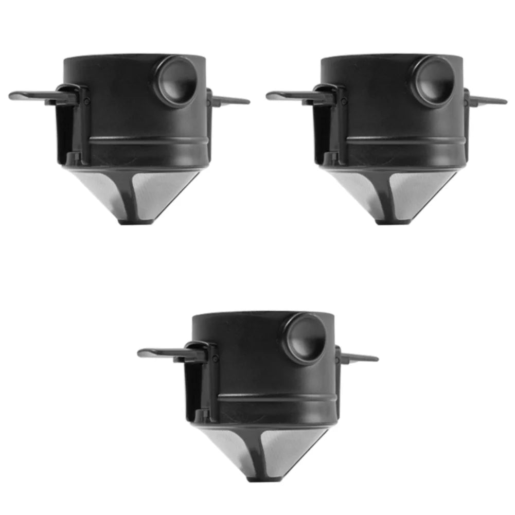 Foldable Portable Coffee Filter Coffee Maker Stainless Steel Drip Coffee Tea Holder Reusable Paperless Pour over Coffee Dripper