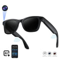 AI Smart Glasses 8MP HD Camera | 1200P Video Recording, AI Voice Control, Bluetooth Wi-Fi, UV400, Blue Light Filter, 4H Playtime, Interchangeable Lens – Magnetic Sync Wearable Design Wireless Multifunctional