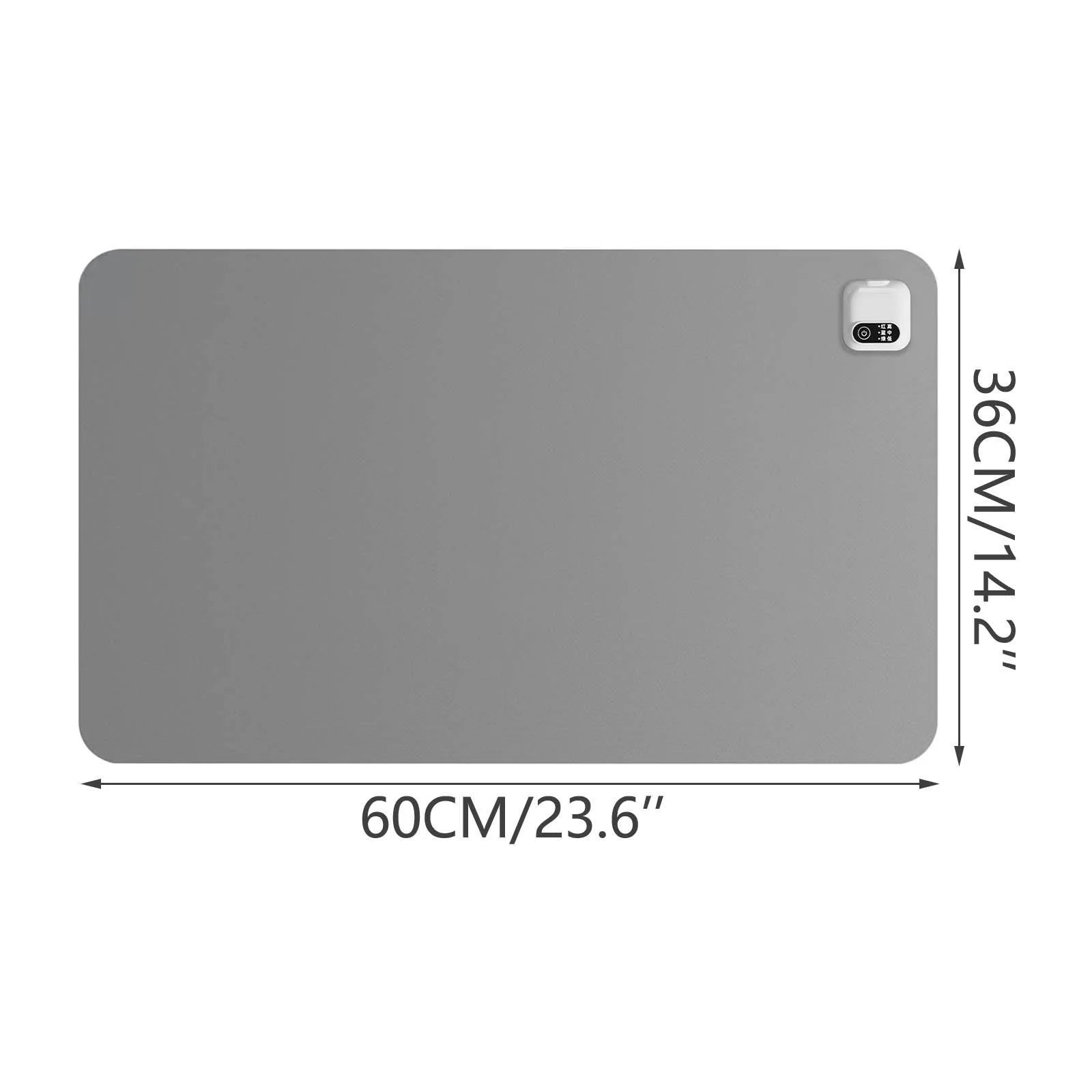 Heated Desk Mat Warmer for Office & Home, Electric Warming Pad for Keyboard and Mouse, Portable Desktop Heating Mat with Fast Heating Technology, Safe Energy Efficient Mat for Study Writing Work