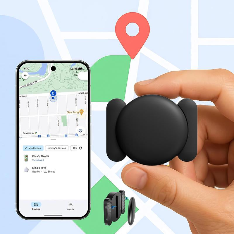 GPS Tracker for Car Portable Mini Device with Weatherproof Magnetic Case Hidden anti Lost Global Coverage Works with Apple Find My for Iphone & Android